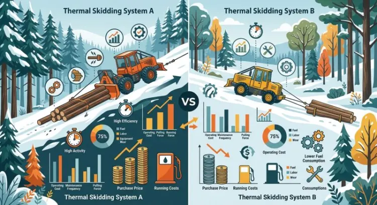 Treuil thermique forestier de débardage : comparatif 2026 et prix