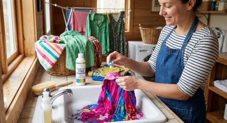 Quel détachant pour le linge couleur sans décolorer les tissus ?