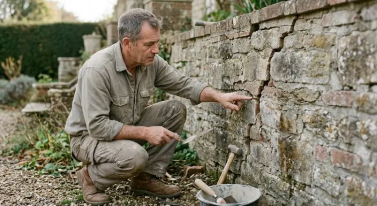 Fissure dans un mur : la reboucher soi-même ou appeler un maçon ? Les signes qui doivent alerter