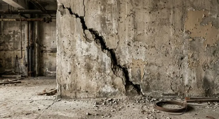 Fissure dans un mur : la reboucher soi-même ou appeler un maçon ? Les signes qui doivent alerter