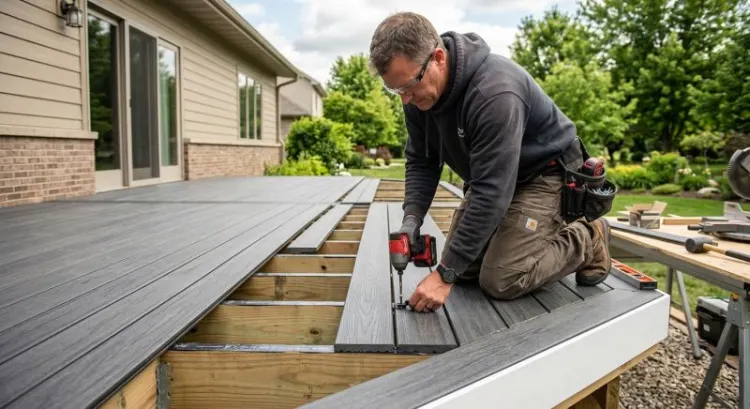 Faire construire une terrasse : bois, composite ou carrelage, quel budget et quel artisan choisir