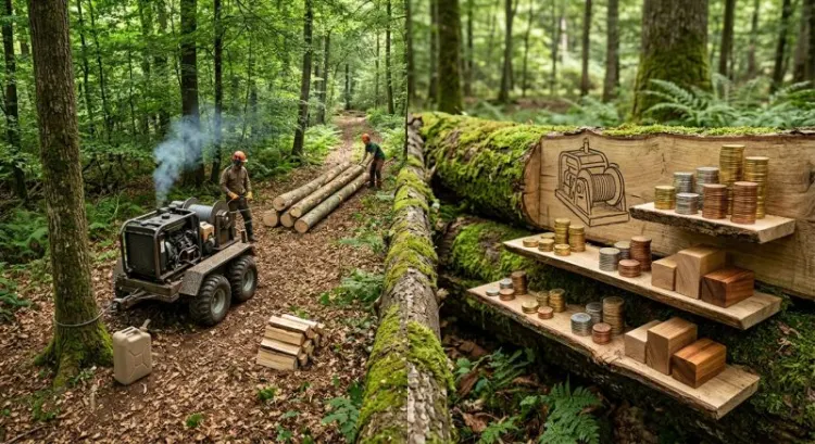 Treuil thermique forestier de débardage : comparatif 2026 et prix